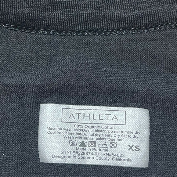 Athleta Workout Top Bundle Racerback Tank Tee sz XS - Picture 7 of 12